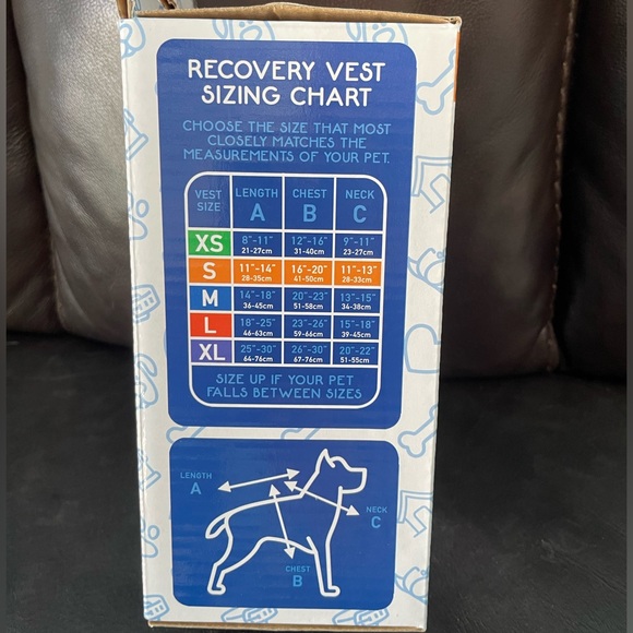 New in box Pet Recovery Vest - Picture 3 of 5